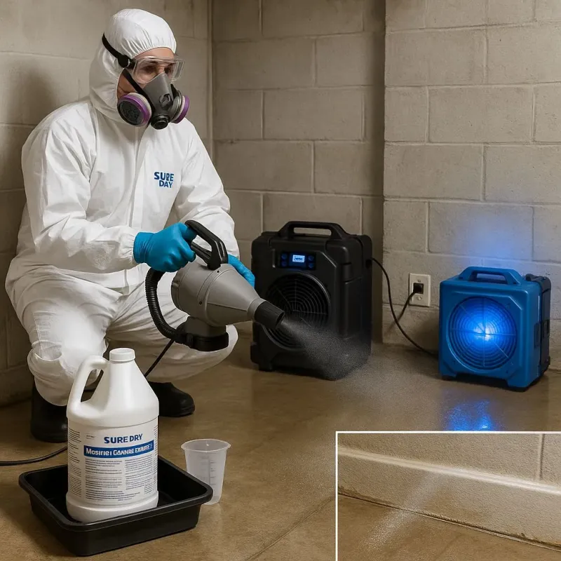 Sanitization and Odor Removal process in Frazee, MN