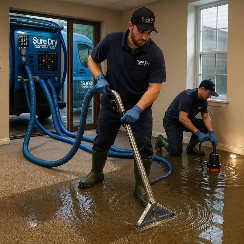 Water Extraction and Removal process in Frazee, MN